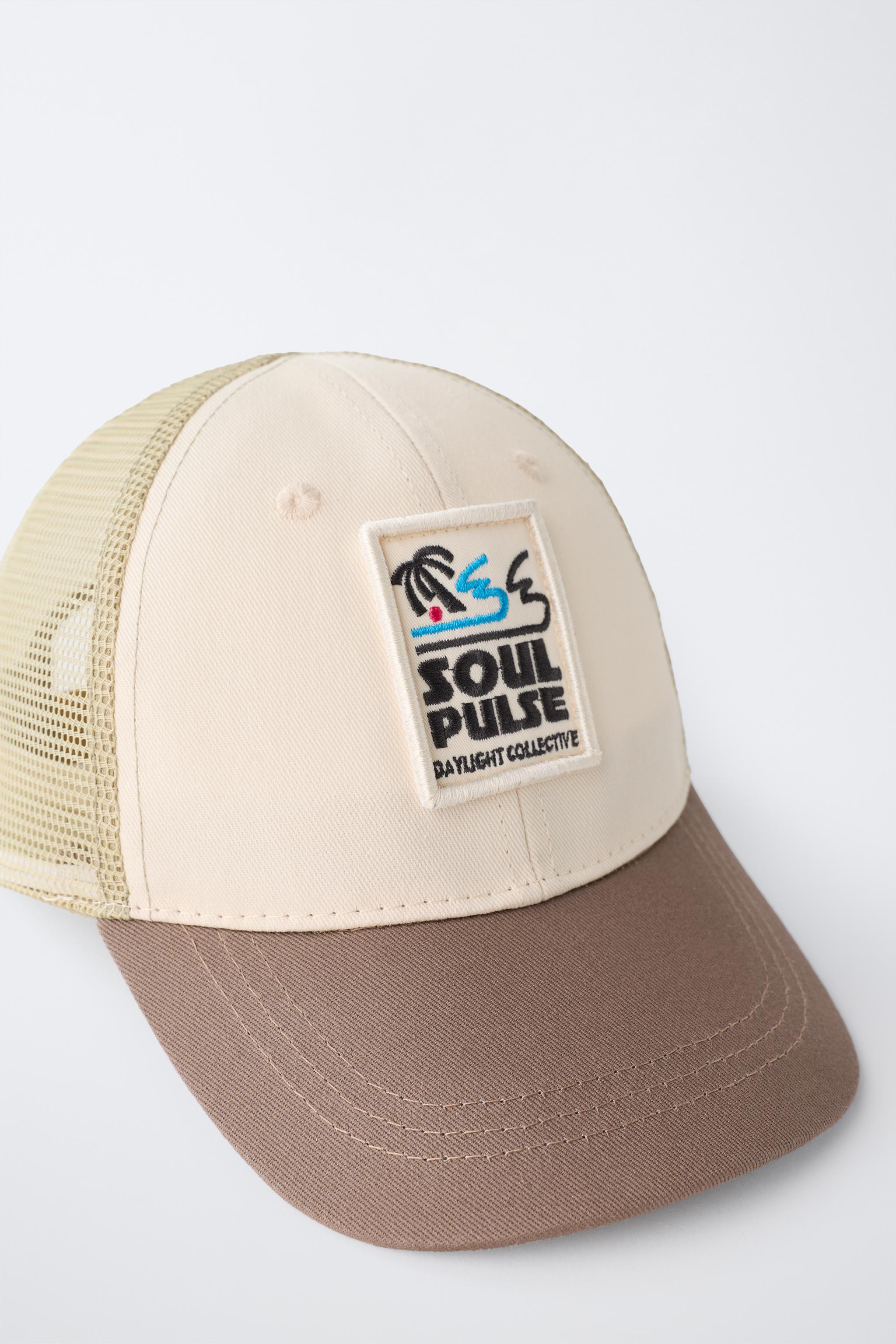 EMBROIDERED PATCH MESH CAP